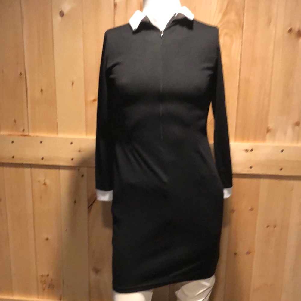 Black long sleeve skirt